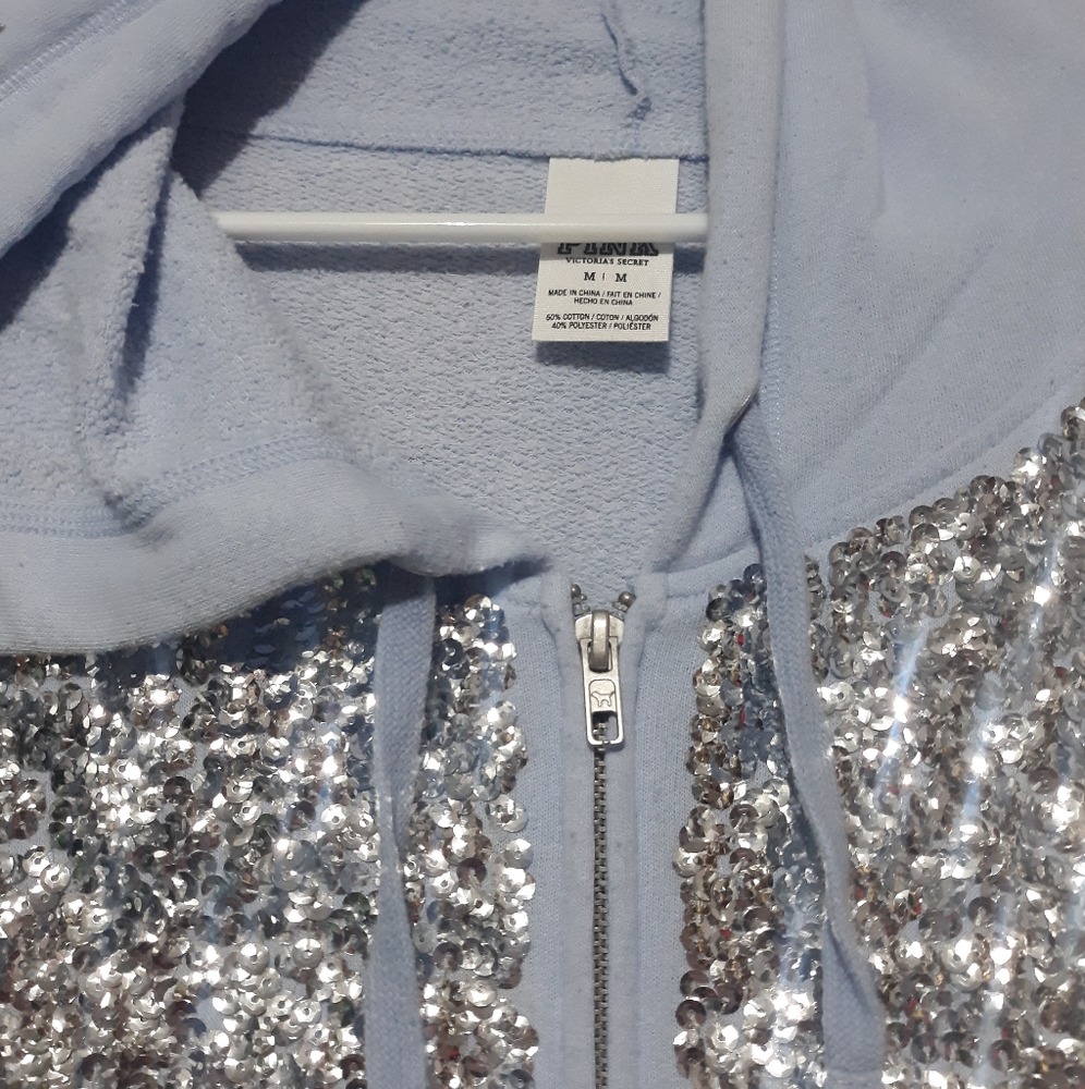 💎2013 VS PINK Limited  Edition Fashion Show Bling Hoodie💎 - Picture 3 of 7